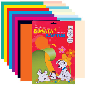 Цветная бумага и картон